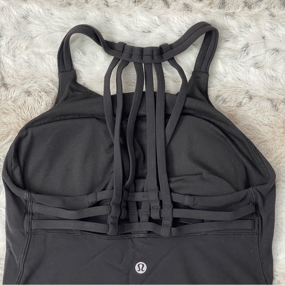 Lululemon Tank Top (Active/Yoga Wear) - Size 4 (Black) - Picture 3 of 3